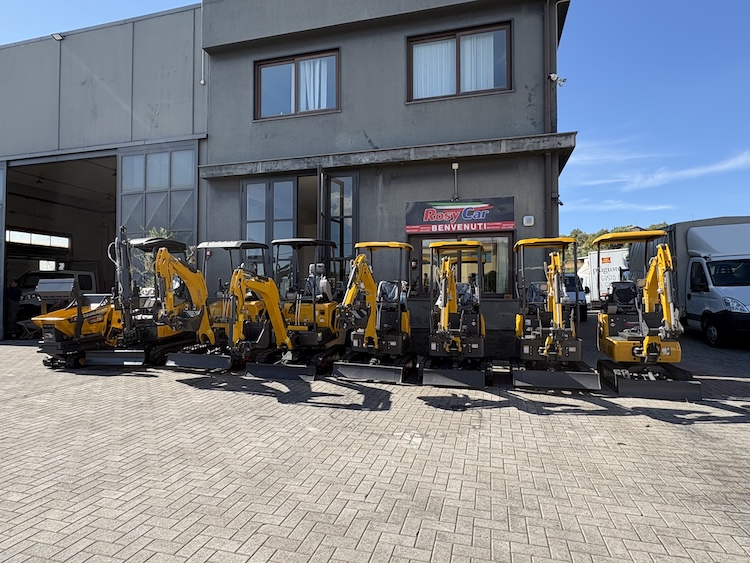 Mini escavatori e dumper